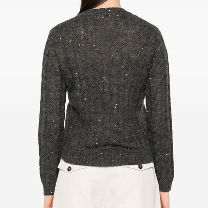 Brunello Cucinelli Sweaters Grey