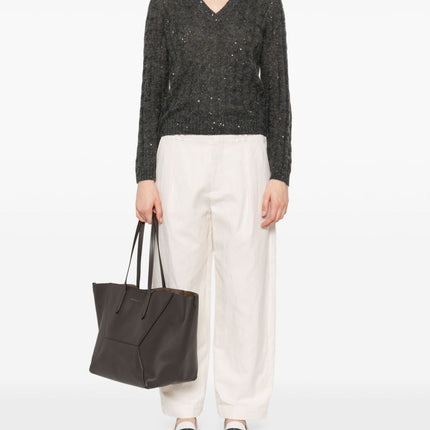 Brunello Cucinelli Sweaters Grey