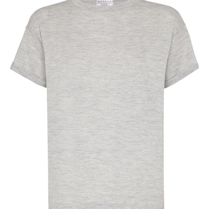 Brunello Cucinelli T-shirts and Polos Light Grey