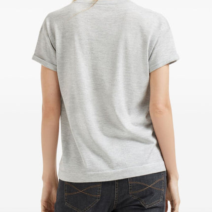 Brunello Cucinelli T-shirts and Polos Light Grey