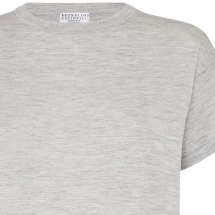 Brunello Cucinelli T-shirts and Polos Light Grey
