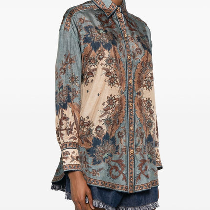 Zimmermann Shirts Blue