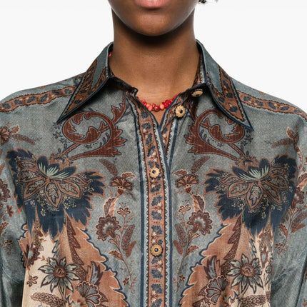 Zimmermann Shirts Blue