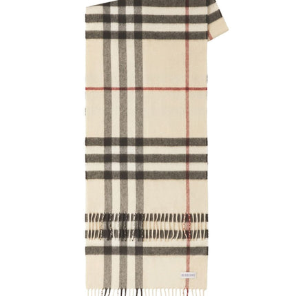 Burberry Check cashmere scarf