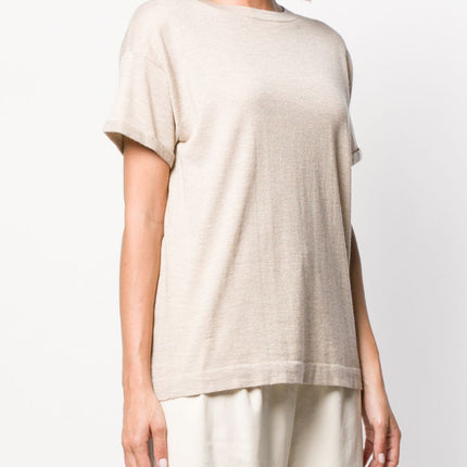 Brunello Cucinelli T-shirts and Polos Beige