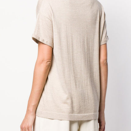 Brunello Cucinelli T-shirts and Polos Beige