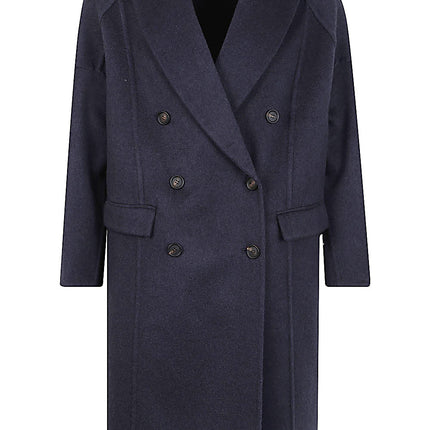 Brunello Cucinelli Coats Blue