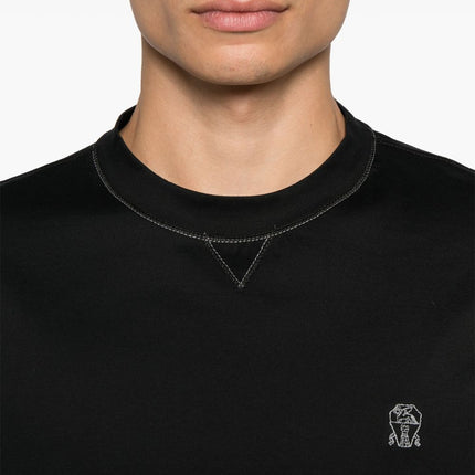 Brunello Cucinelli T-shirts and Polos Black