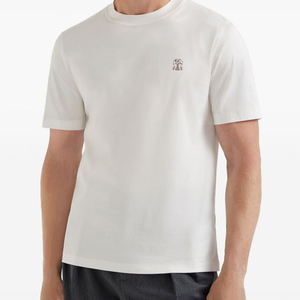 Brunello Cucinelli T-shirts and Polos White