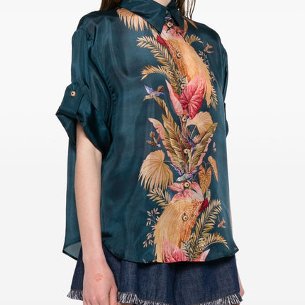 Zimmermann Shirts Blue