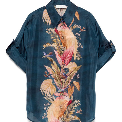 Zimmermann Shirts Blue