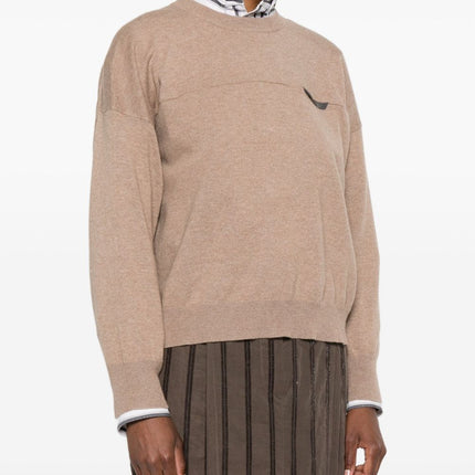 Brunello Cucinelli Sweaters Brown