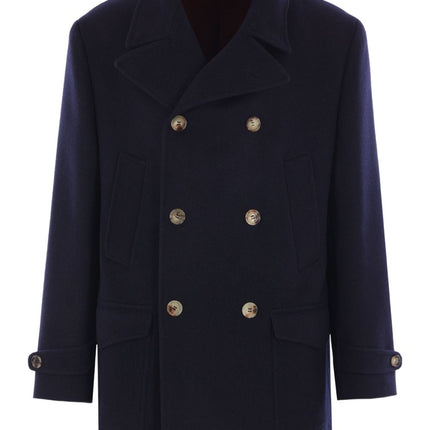 Brunello Cucinelli Coats Blue