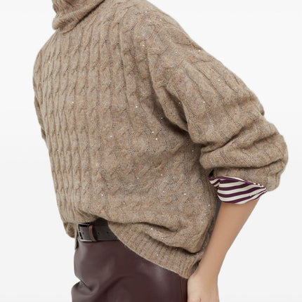 Brunello Cucinelli Sweaters Brown