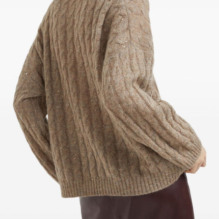 Brunello Cucinelli Sweaters Brown