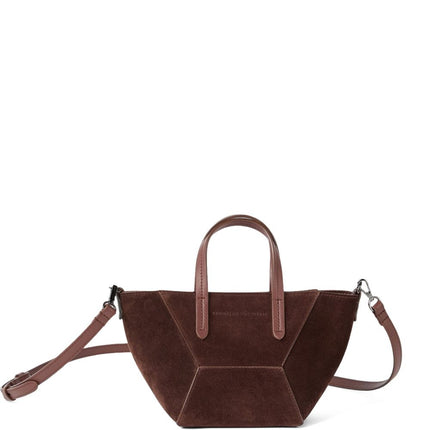 Brunello Cucinelli BC Duo mini suede bag