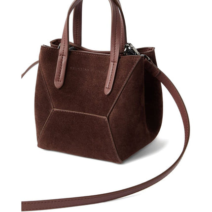 Brunello Cucinelli BC Duo mini suede bag
