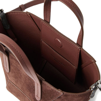 Brunello Cucinelli BC Duo mini suede bag