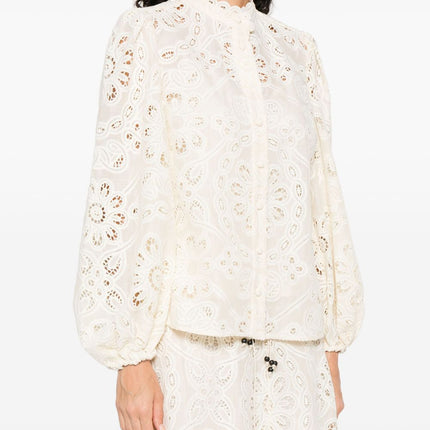 Zimmermann Shirts Ivory