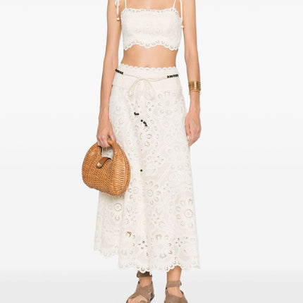 Zimmermann Skirts Ivory