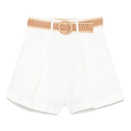 Zimmermann Shorts Ivory