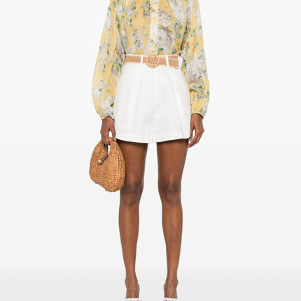 Zimmermann Shorts Ivory