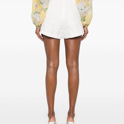 Zimmermann Shorts Ivory