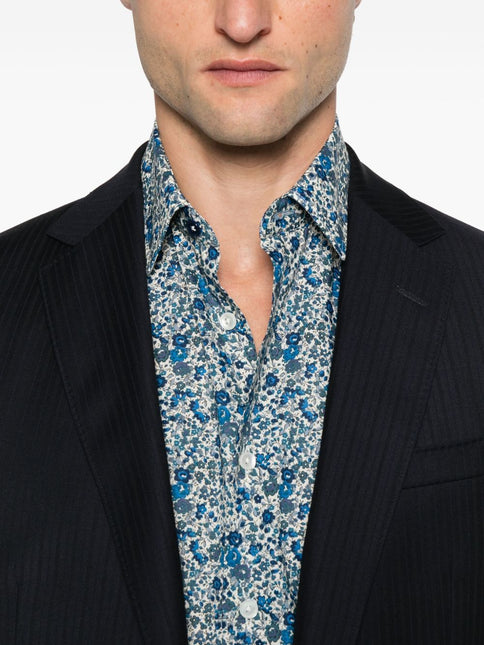 Paul Smith Shirts Clear Blue