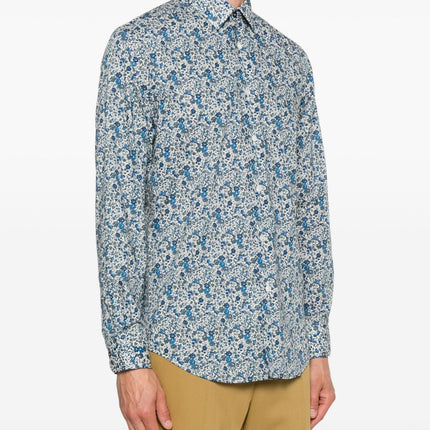Paul Smith Shirts Clear Blue