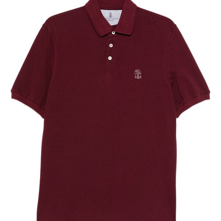 Brunello Cucinelli T-shirts and Polos Red