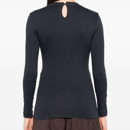 Brunello Cucinelli T-shirts and Polos Blue