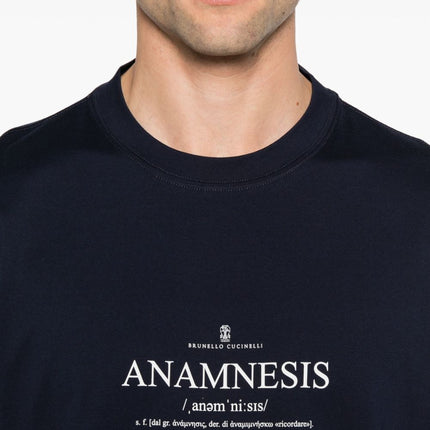 Brunello Cucinelli T-shirts and Polos Blue
