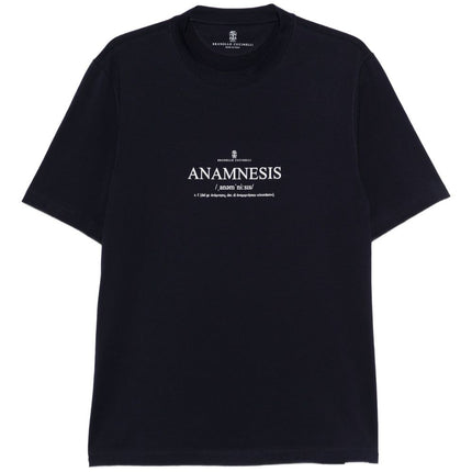 Brunello Cucinelli T-shirts and Polos Blue
