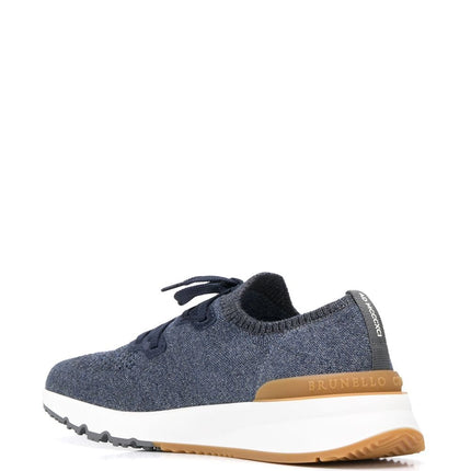 Brunello Cucinelli Cotton chiné knit runners