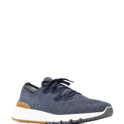 Brunello Cucinelli Cotton chiné knit runners