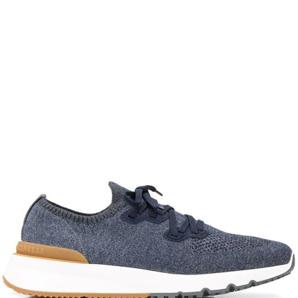 Brunello Cucinelli Cotton chiné knit runners
