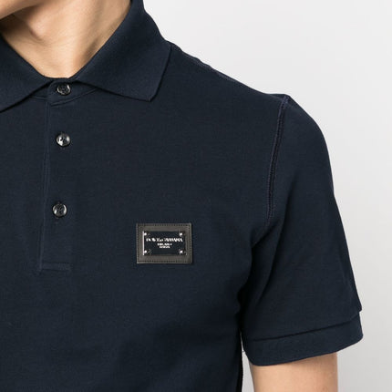 Dolce & Gabbana Logo cotton polo shirt