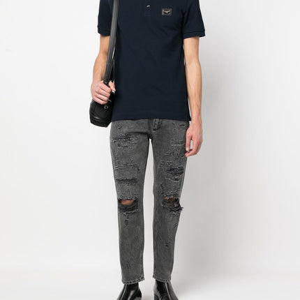 Dolce & Gabbana Logo cotton polo shirt