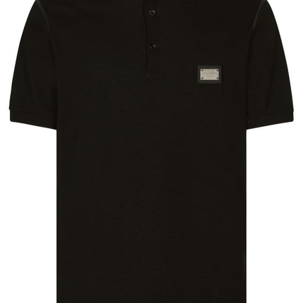 Dolce & Gabbana Logo cotton polo shirt