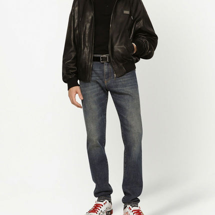 Dolce & Gabbana Logo cotton polo shirt