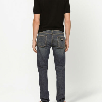 Dolce & Gabbana Logo cotton polo shirt