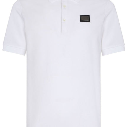 Dolce & Gabbana Logo cotton polo shirt