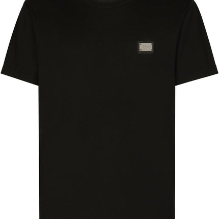 Dolce & Gabbana logo-tag Cotton T-shirt