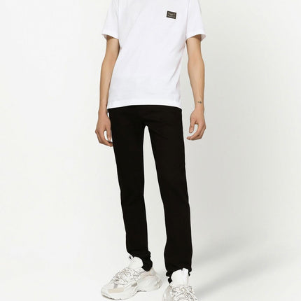 Dolce & Gabbana logo-tag Cotton T-shirt