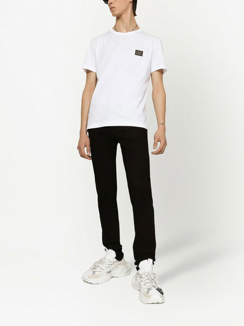 Dolce & Gabbana logo-tag Cotton T-shirt