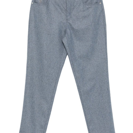 Brunello Cucinelli Trousers Clear Blue