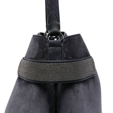 Brunello Cucinelli Suede leather handbag