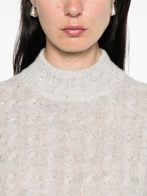 Brunello Cucinelli Sweaters Grey