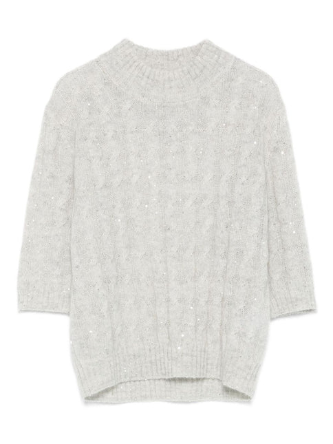 Brunello Cucinelli Sweaters Grey