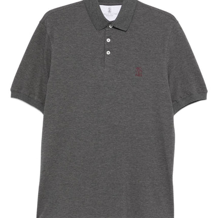 Brunello Cucinelli T-shirts and Polos Grey